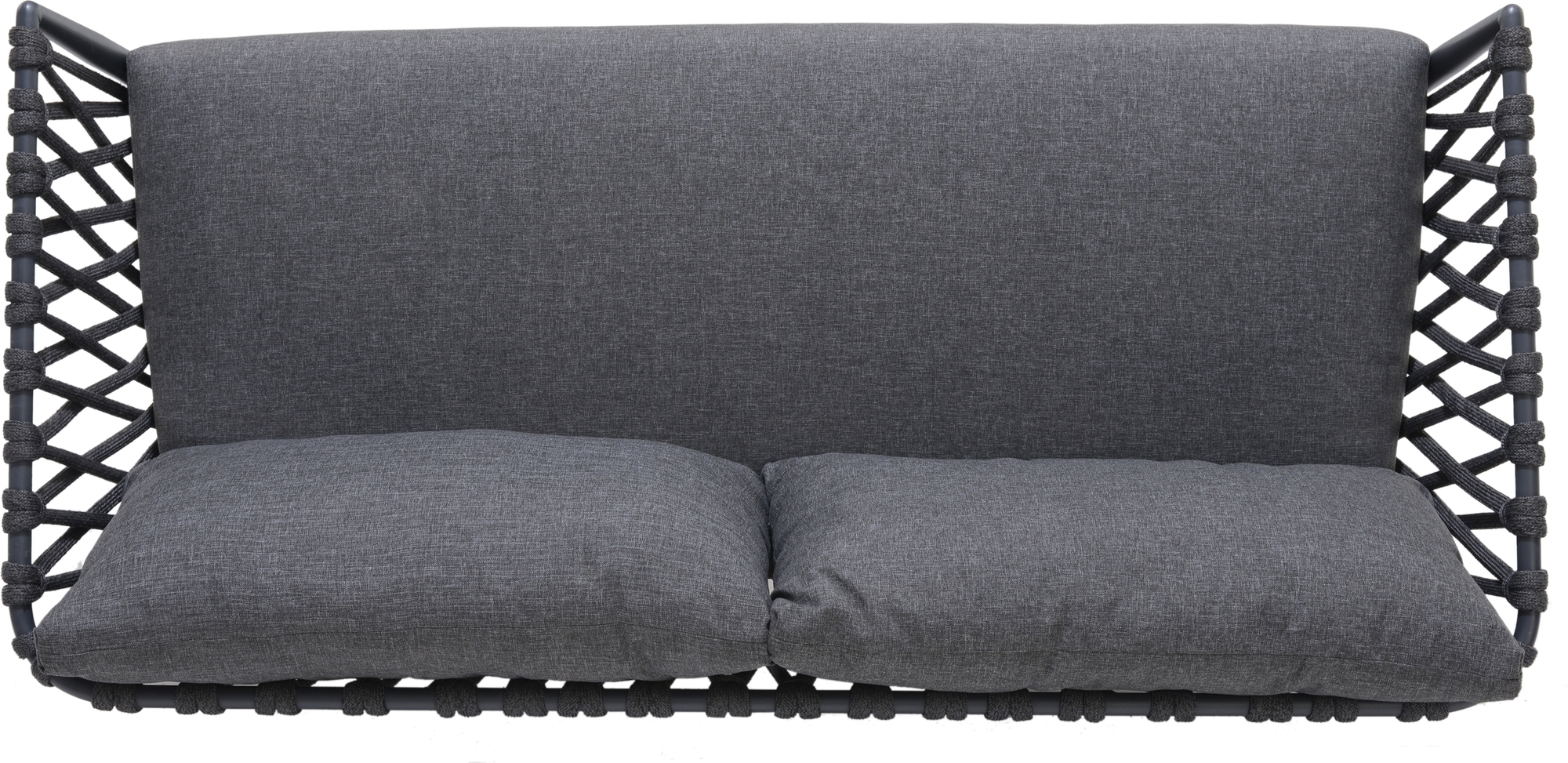 Lifestyle Garden utegrupp Ipanema med soffa, 2 st ftljer och soffbord - Gr / Teak / Olefin