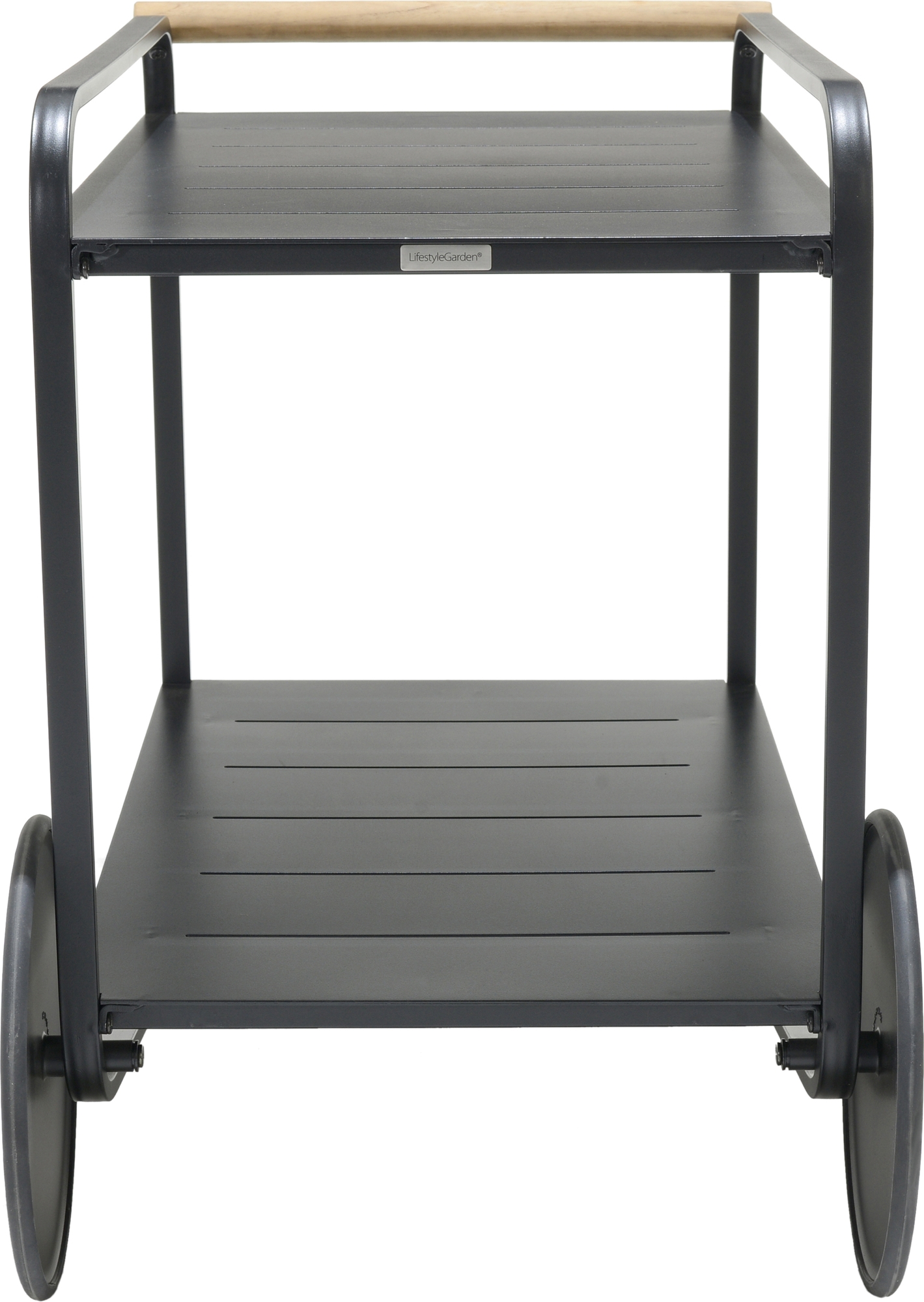 Lifestyle Garden Portals - Serveringsvagn svart / Teak Lifestyle Garden Portals - Serveringsvagn svart / Teak
