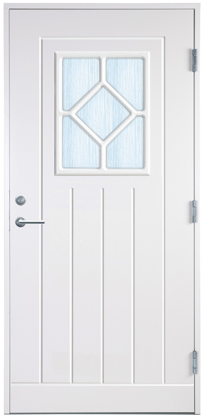 Ytterdörr Sala - enkeldörr + Tryckespaket Ytterdörr Sala - enkeldörr + Tryckespaket