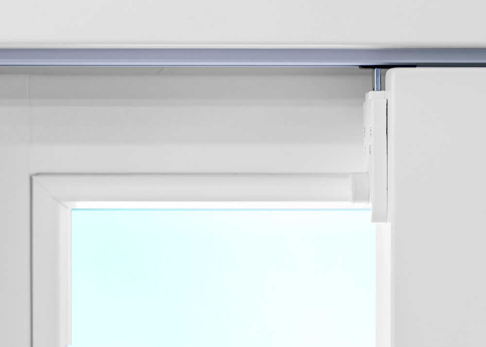 4-delat fasadparti i aluminium med skjutdörrar - 3-glas + Karmhylsor 4-delat fasadparti i aluminium med skjutdörrar - 3-glas + Karmhylsor