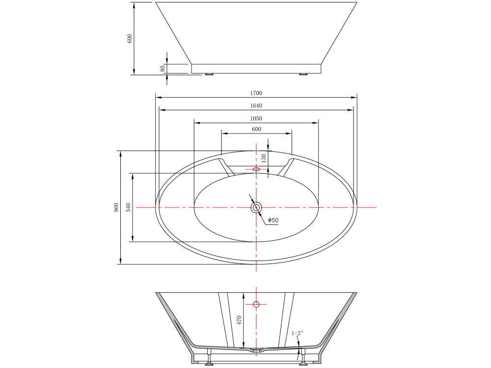 Badkar Hera - Vit Badkar Hera - Vit