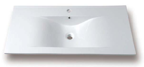 Badrumsmöbler Square - Mörk träimitation Badrumsmöbler Square - Mörk träimitation