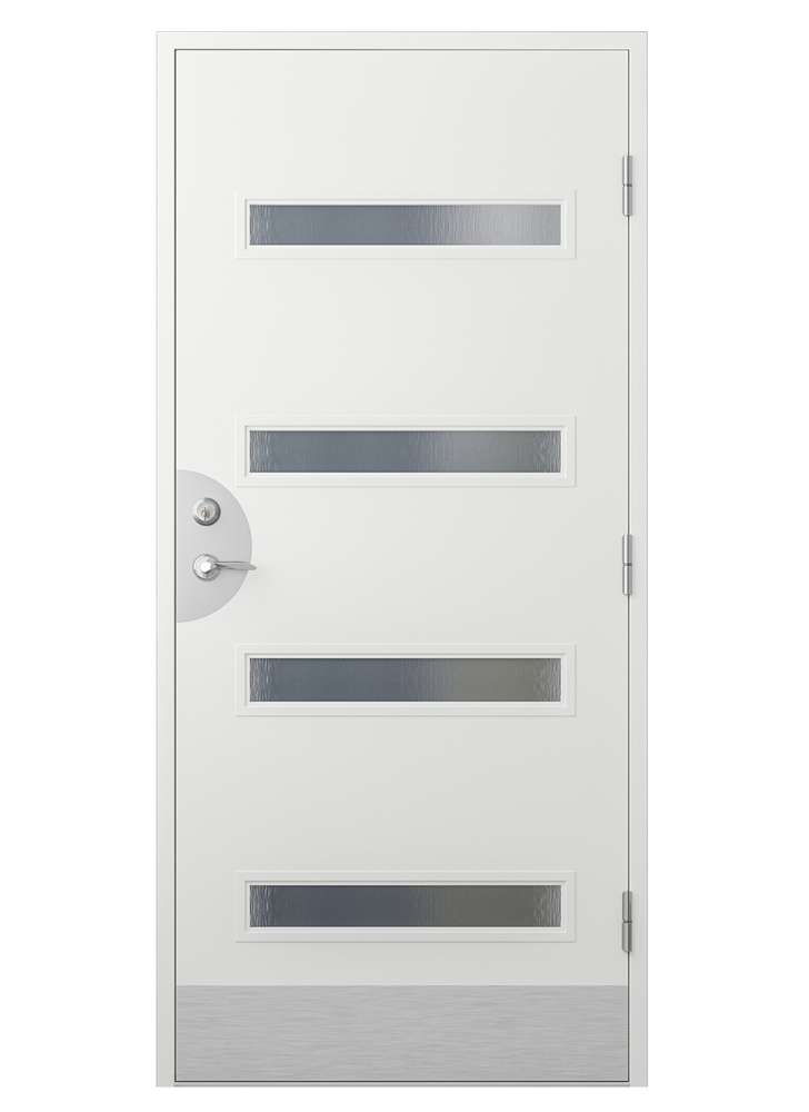 Ytterdörr Stephanie - med flera fönster + Tryckespaket Ytterdörr Stephanie - med flera fönster + Tryckespaket