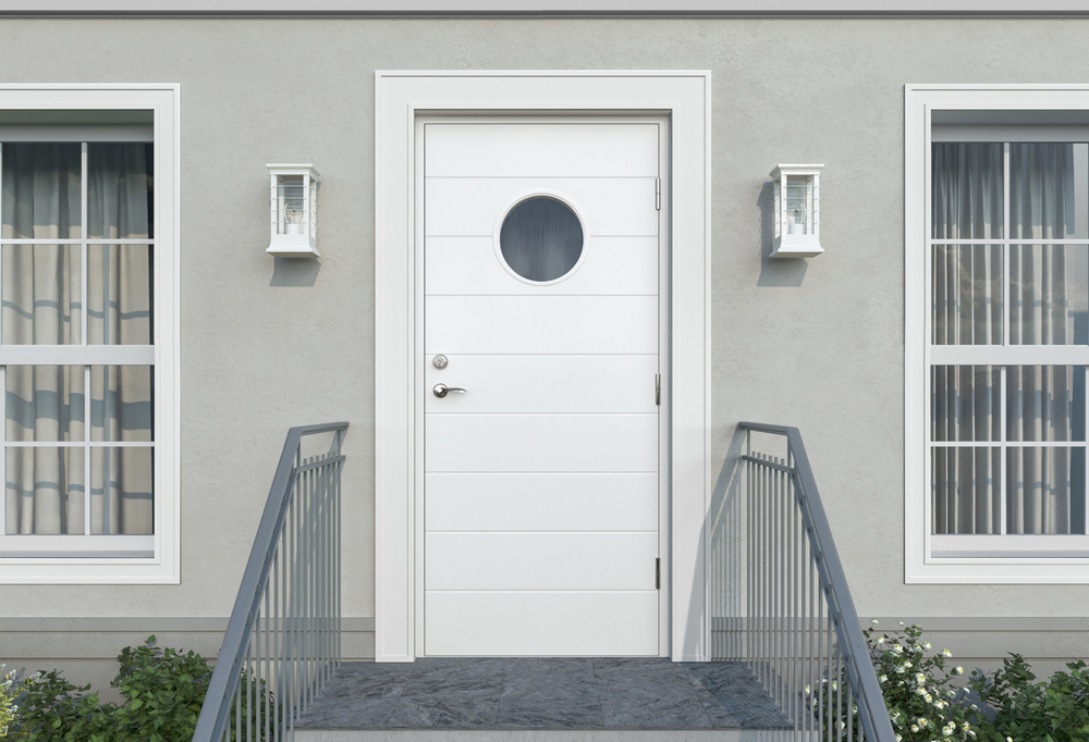 Ytterd�rr Patricia - med runt f�nster