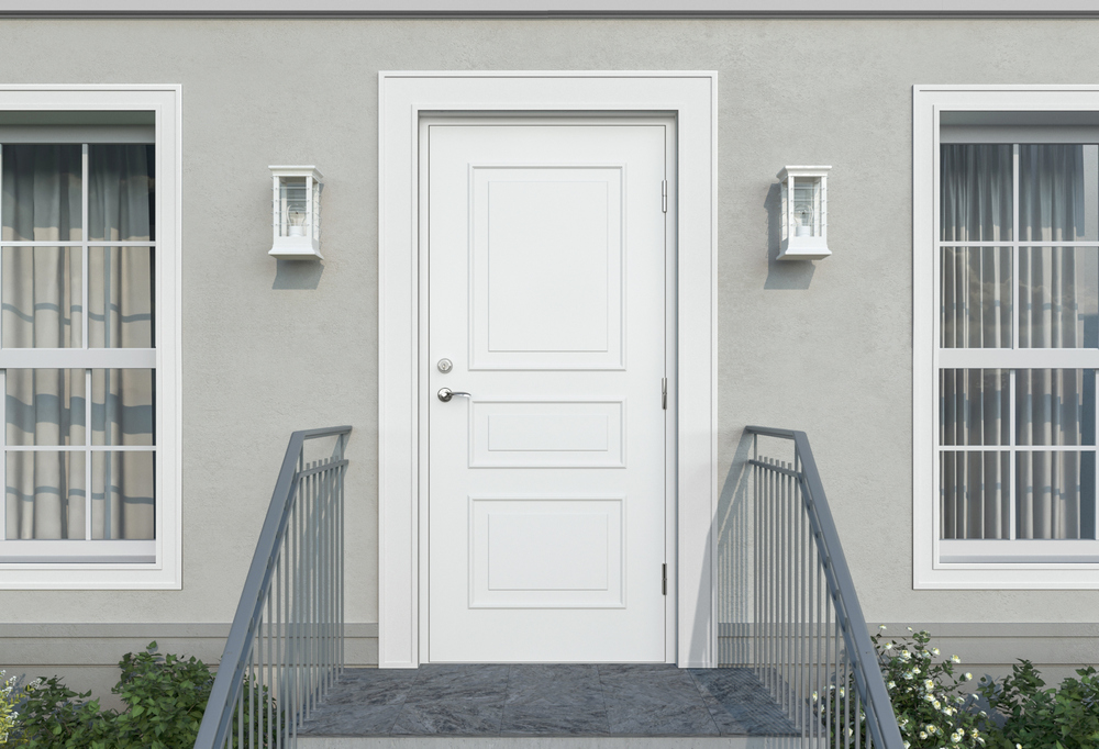 Ytterdörr Michelle - utan glas + Tryckespaket Ytterdörr Michelle - utan glas + Tryckespaket