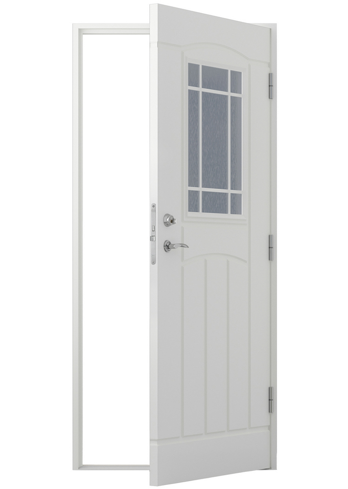 Ytterd�rr Everlyn - med glas + Tryckespaket