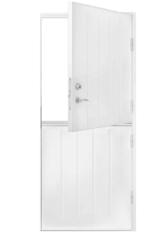 Halvdörr Anna-Lena - ytterdörr + Tryckespaket Halvdörr Anna-Lena - ytterdörr + Tryckespaket