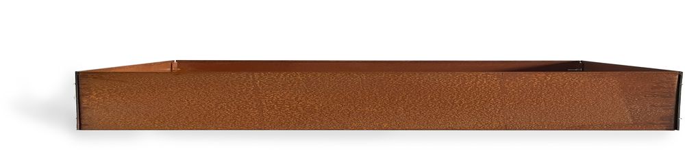 Cortenstål kruka rektangulär - 20x120x80 cm Cortenstål kruka rektangulär - 20x120x80 cm