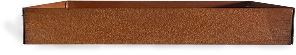 Cortenstl kruka rektangulr - 20x60x80 cm