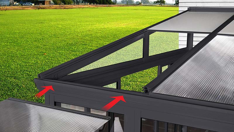 Sunrise Uterum - Svart