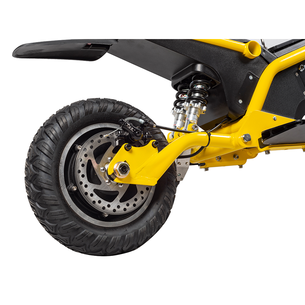 Elscooter HP-I54 - Gul/svart 500W