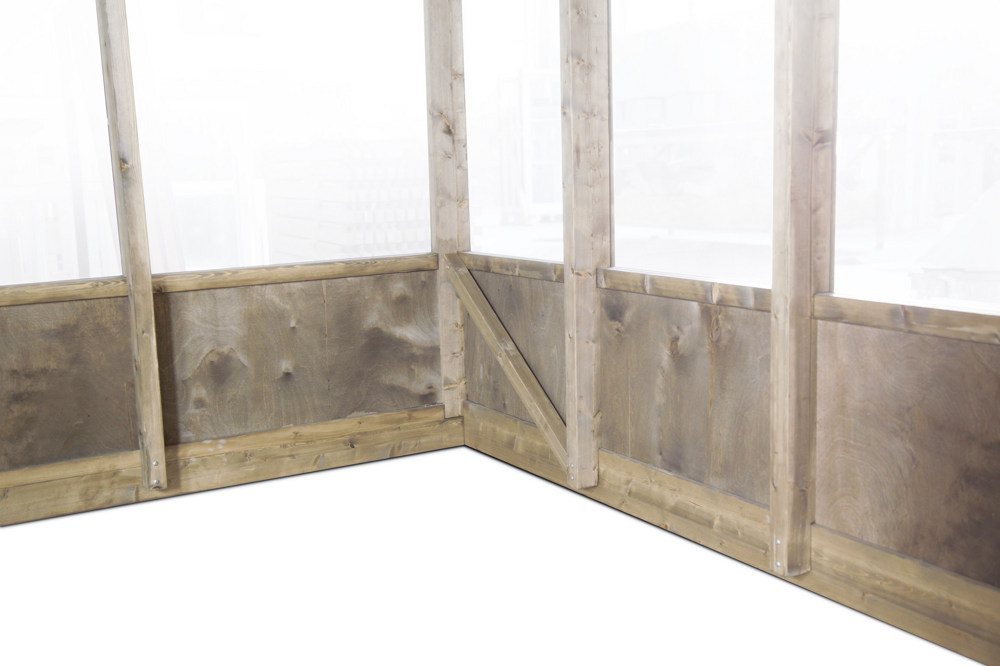 Växthus Ophelia i trä - 5,4 m² + Växthusrengöring Växthus Ophelia i trä - 5,4 m² + Växthusrengöring