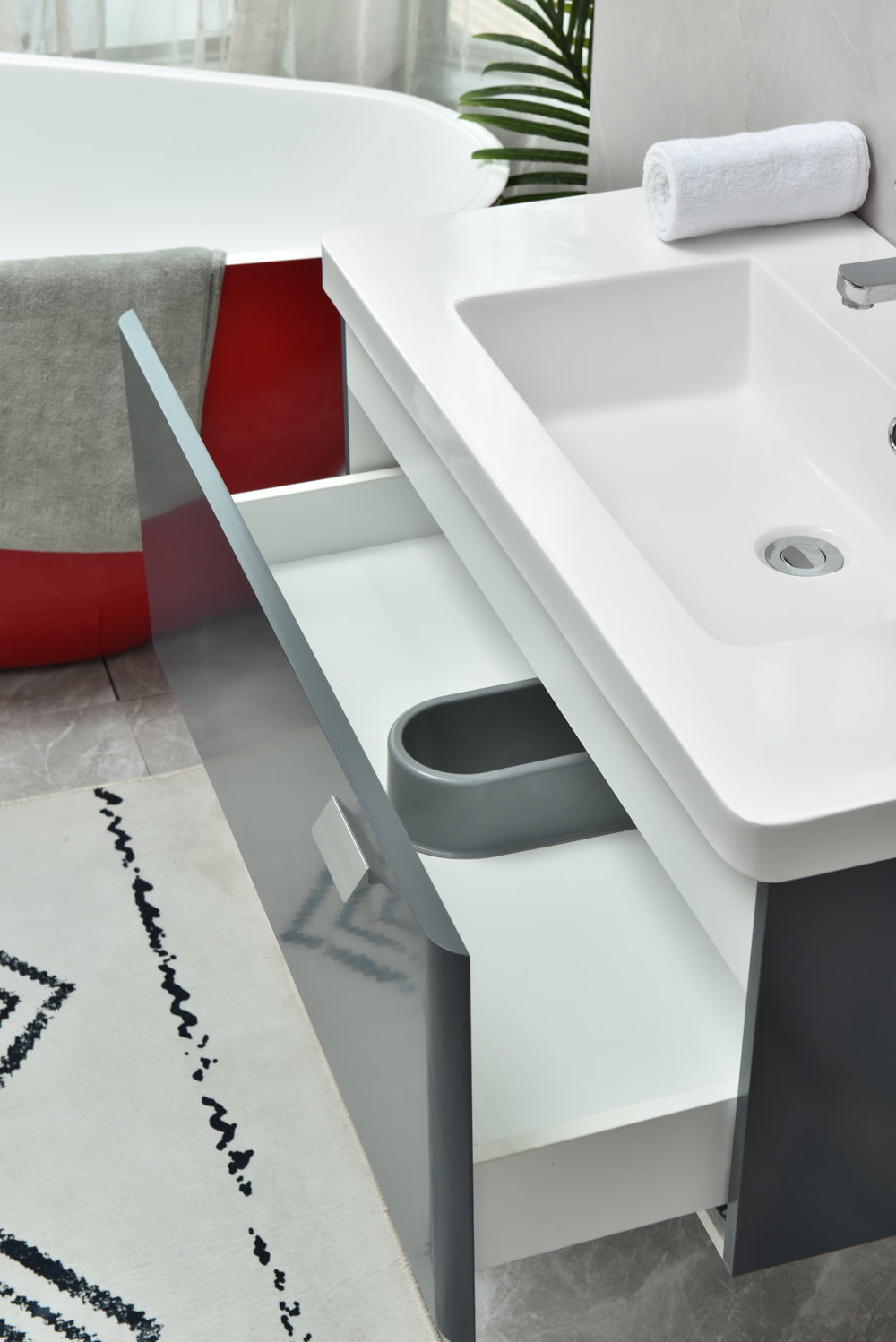 Badrumsmbler Moskva - Antracit gr