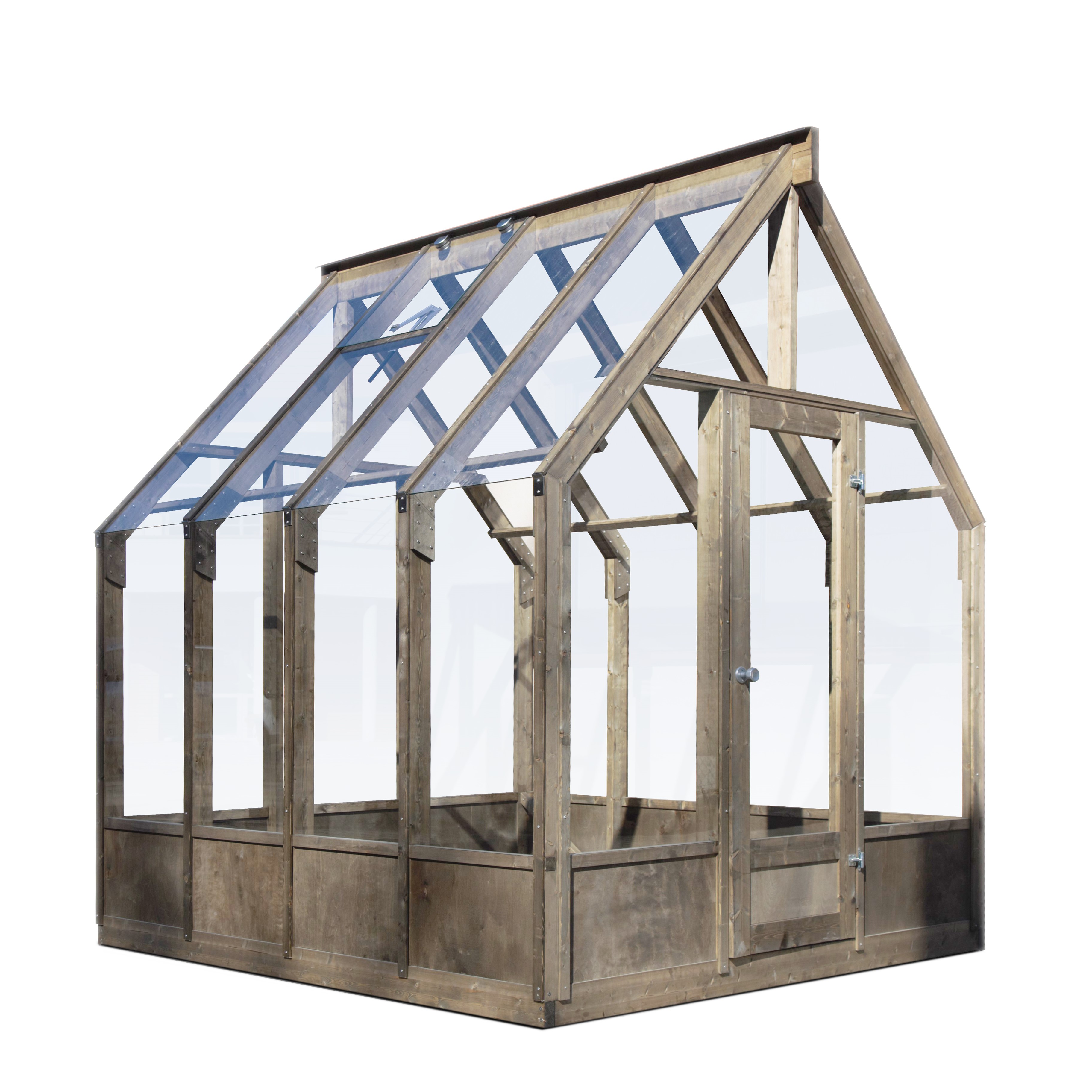 Växthus Ophelia i trä - 5,4 m² + Växthusrengöring Växthus Ophelia i trä - 5,4 m² + Växthusrengöring