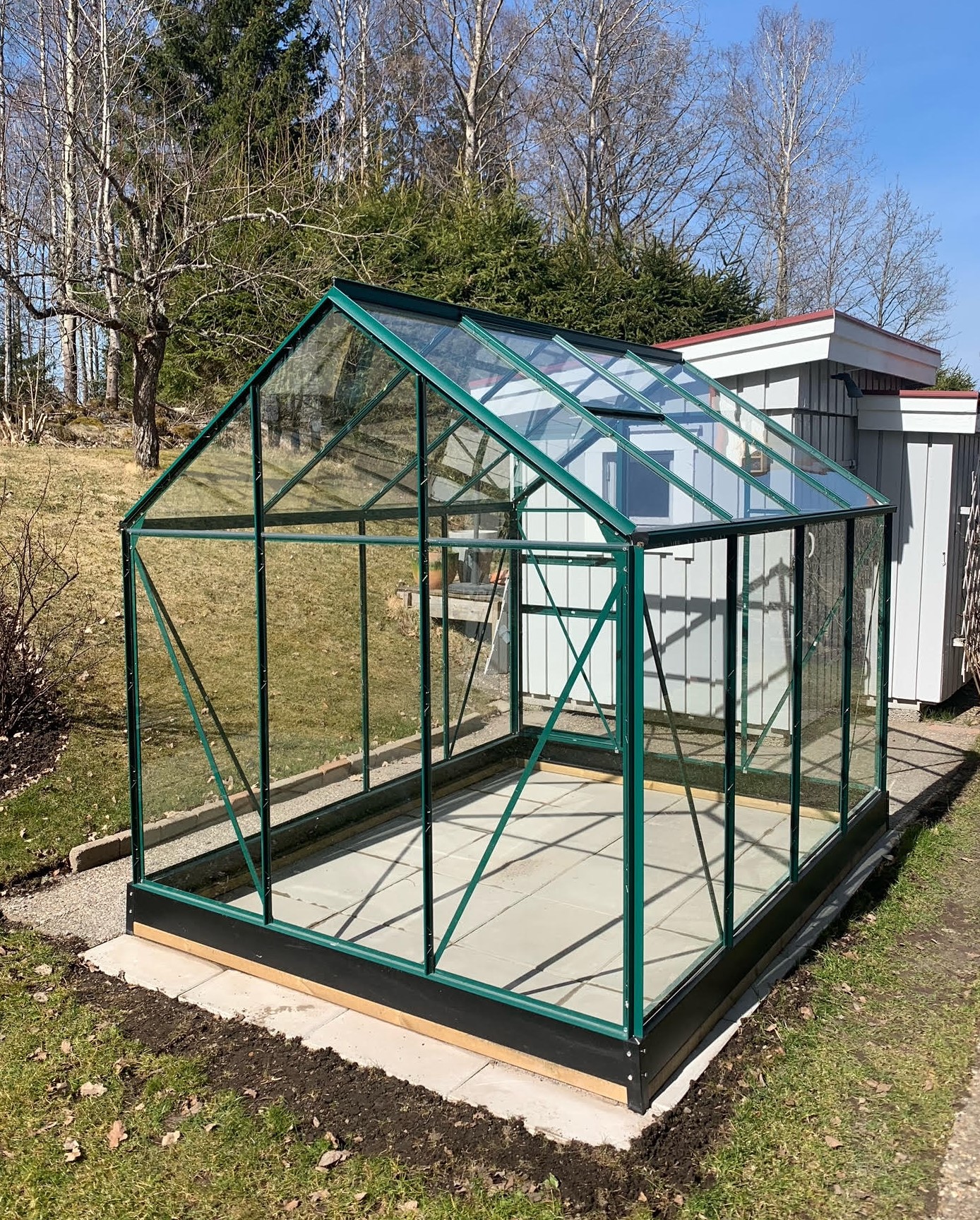 Växthus Neptunus - 5 m² + Växthusrengöring Växthus Neptunus - 5 m² + Växthusrengöring