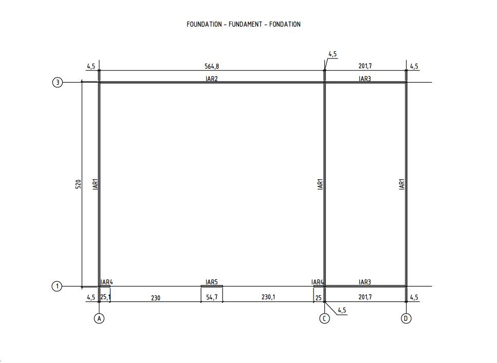 Dubbelgarage Elvira - 40,5 m² Dubbelgarage Elvira - 40,5 m²