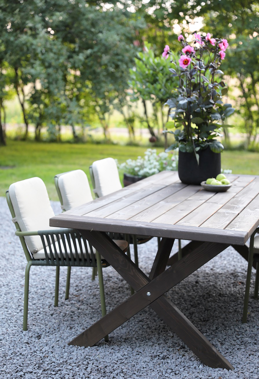 Oxford utemöbelgrupp 220 Brun/Grön Oxford utemöbelgrupp 220 Brun/Grön