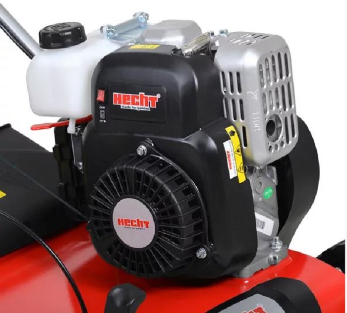 Bensindriven vertikalskrare, mossrivare & uppsamlare - 40 cm 3,4 Hk