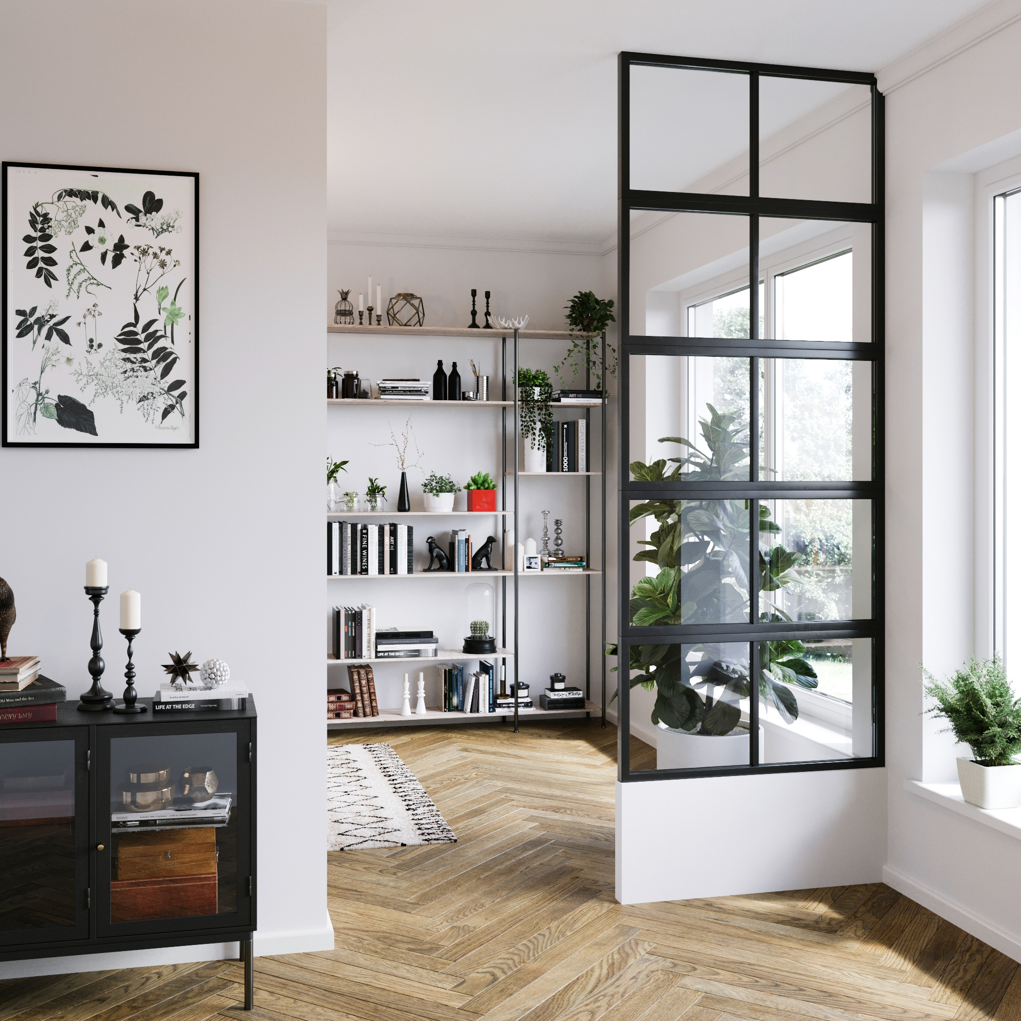 Industriewand in kleinen Modulen - 50 x 100 cm Industriewand in kleinen Modulen - 50 x 100 cm