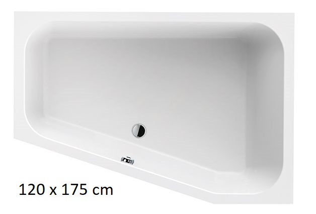 Badkar Trapezium - Vit