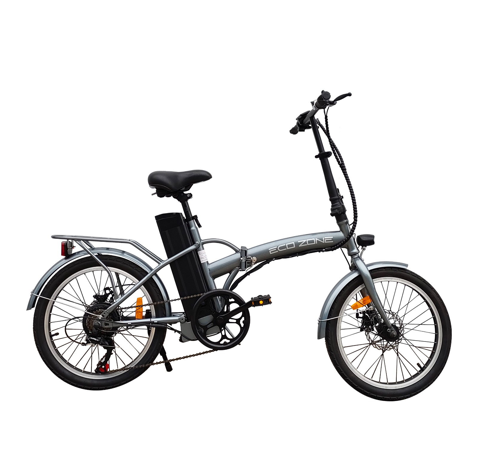 Elcykel Fatbike Eco Zone Grå Elcykel Fatbike Eco Zone Grå