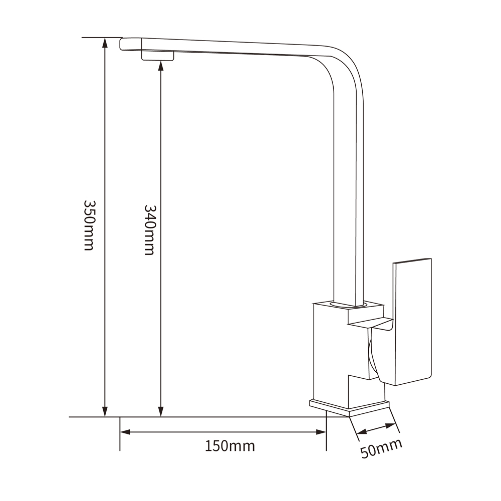 Köksblandare Daisy - Guld Köksblandare Daisy - Guld