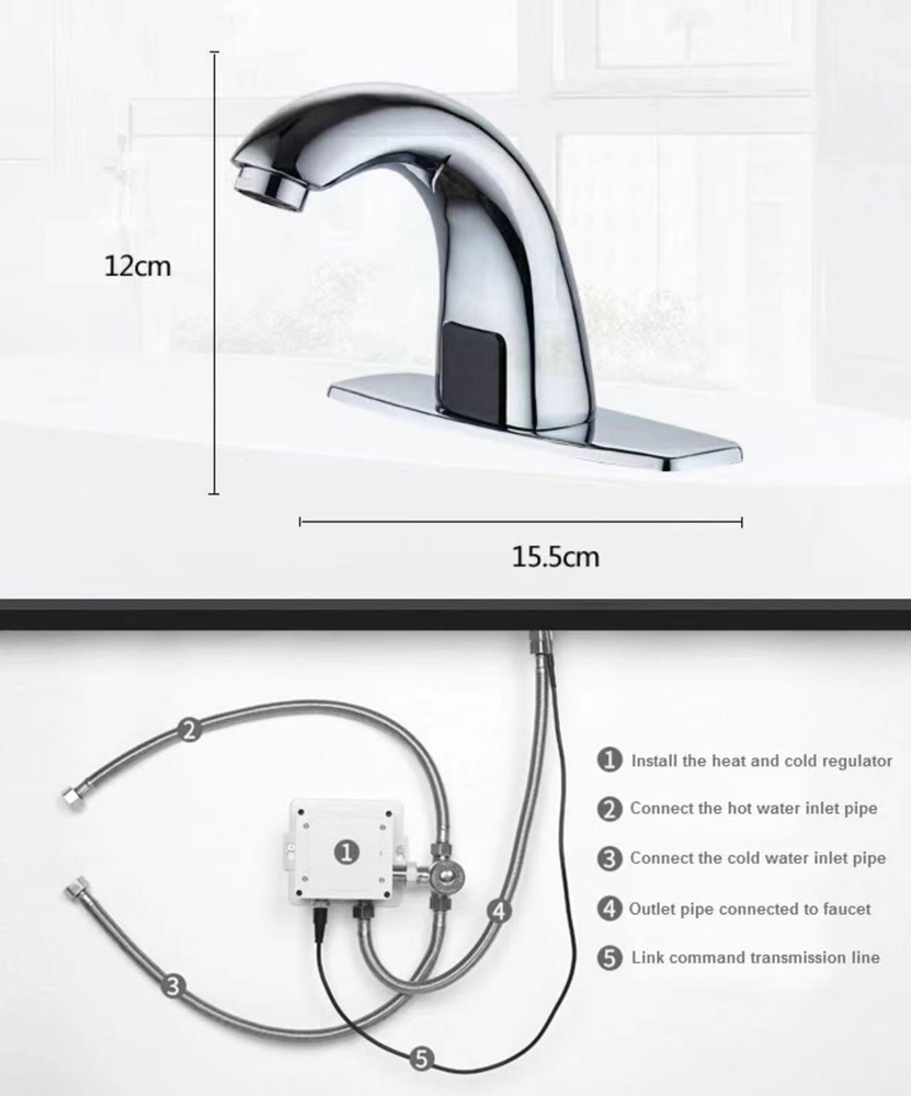 Tvättställsblandare Dahlia - Krom Tvättställsblandare Dahlia - Krom