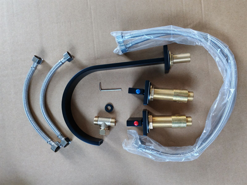 Badkarsblandare Clover - Svart Badkarsblandare Clover - Svart