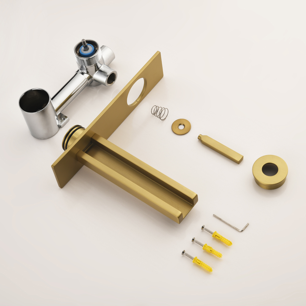 Tvättställsblandare Lilac - Guld Tvättställsblandare Lilac - Guld