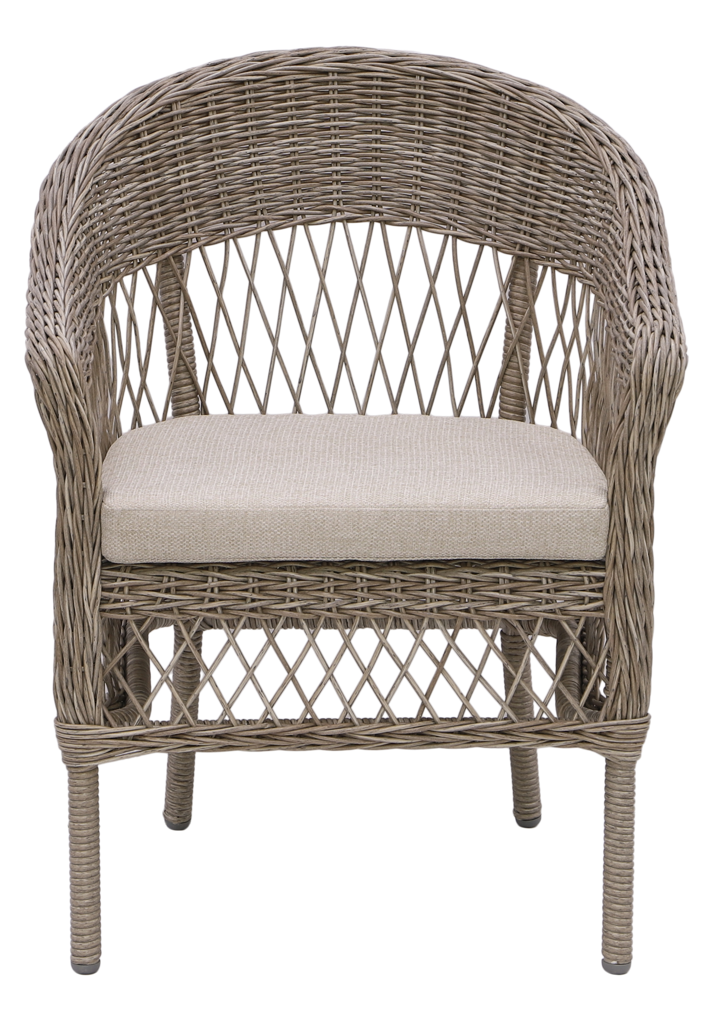 Holmön café set i konstrotting - Beige/vit Holmön café set i konstrotting - Beige/vit