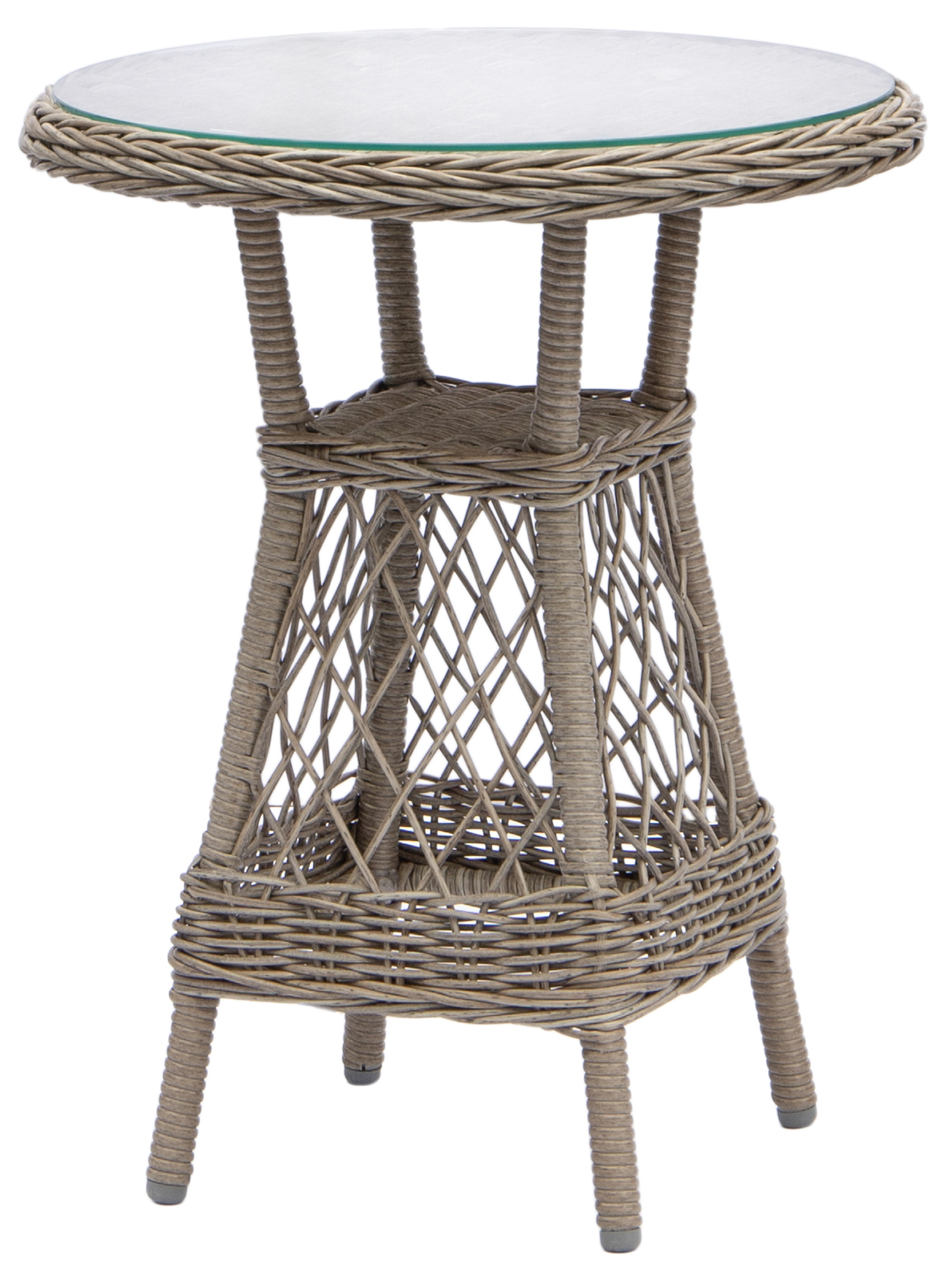 Holmön café set i konstrotting - Beige/vit Holmön café set i konstrotting - Beige/vit