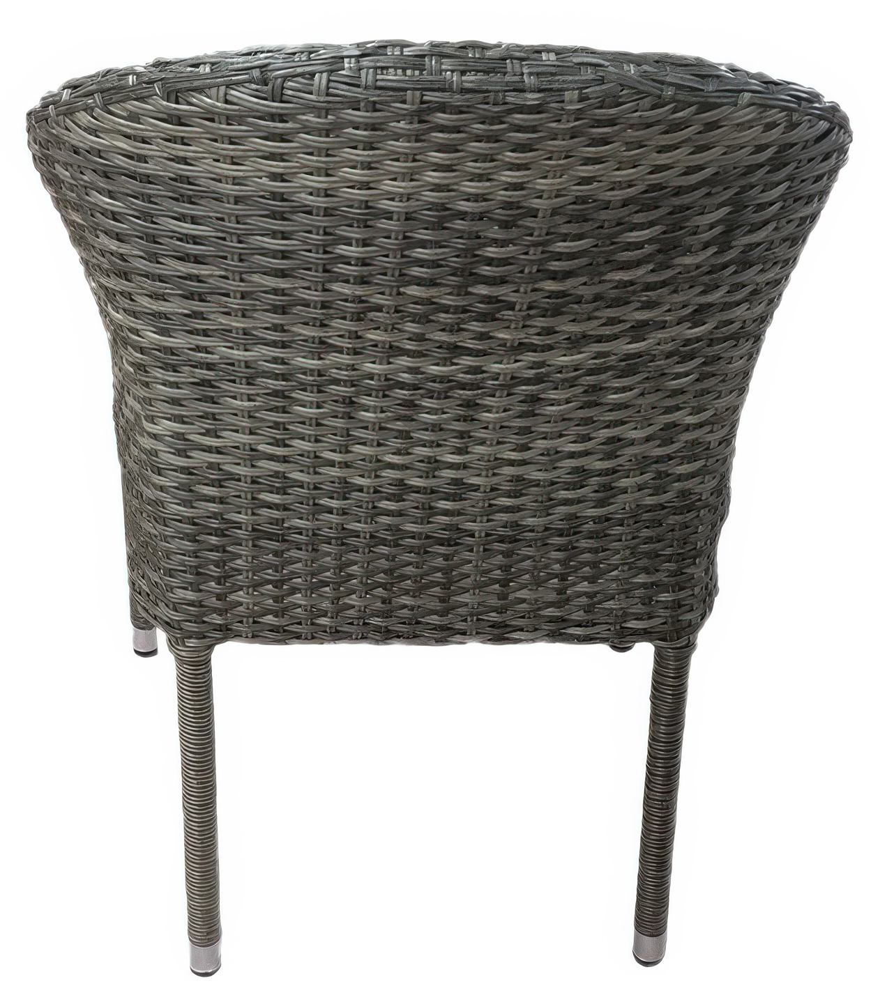 Belle stapelbar karmstol i konstrotting - grå Belle stapelbar karmstol i konstrotting - grå