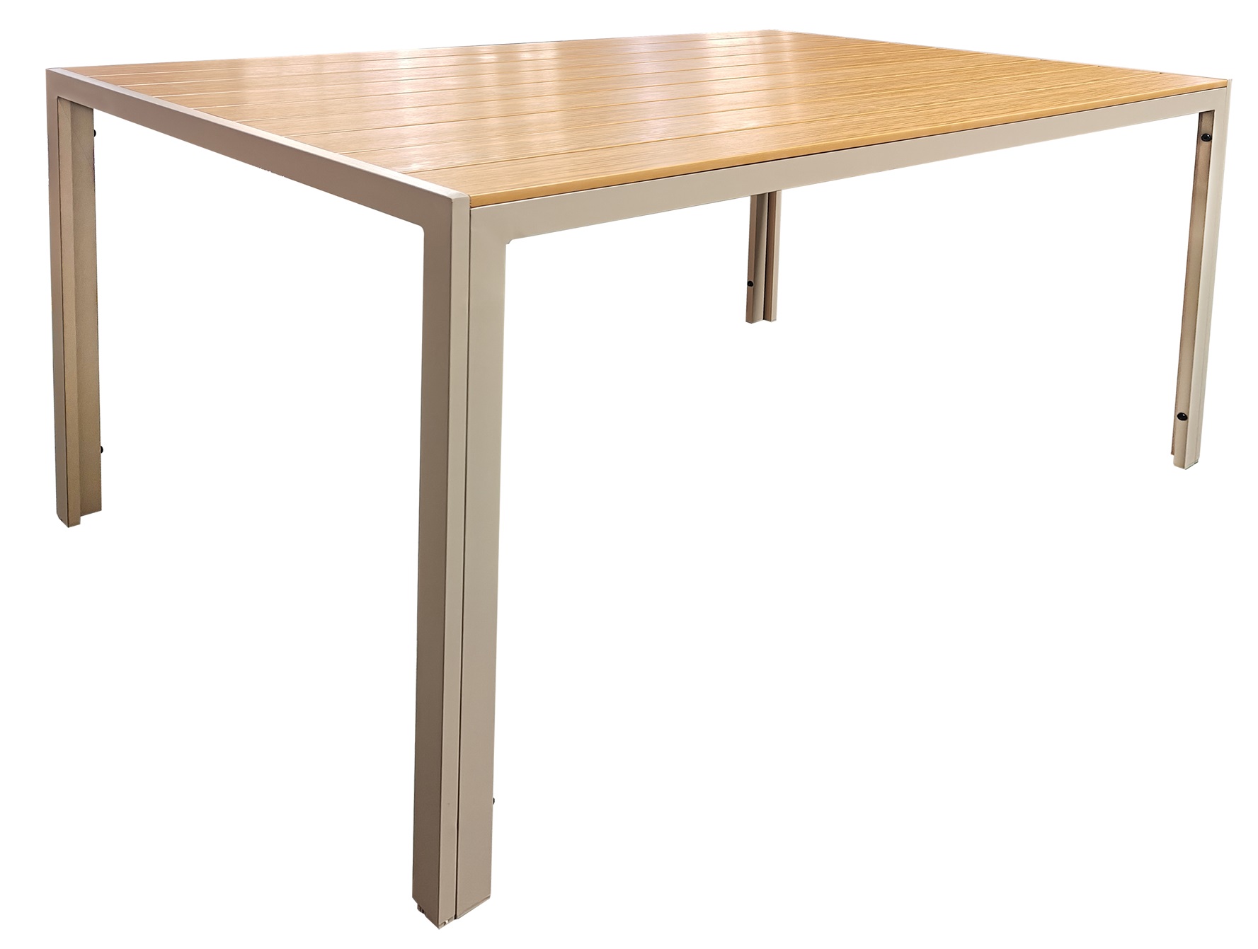 Las Vegas matbord 150x90cm - Beige / ek aintwood Las Vegas matbord 150x90cm - Beige / ek aintwood