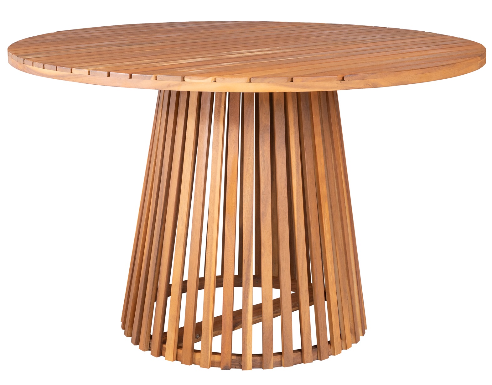 Stork runt matbord i acacia D120 cm