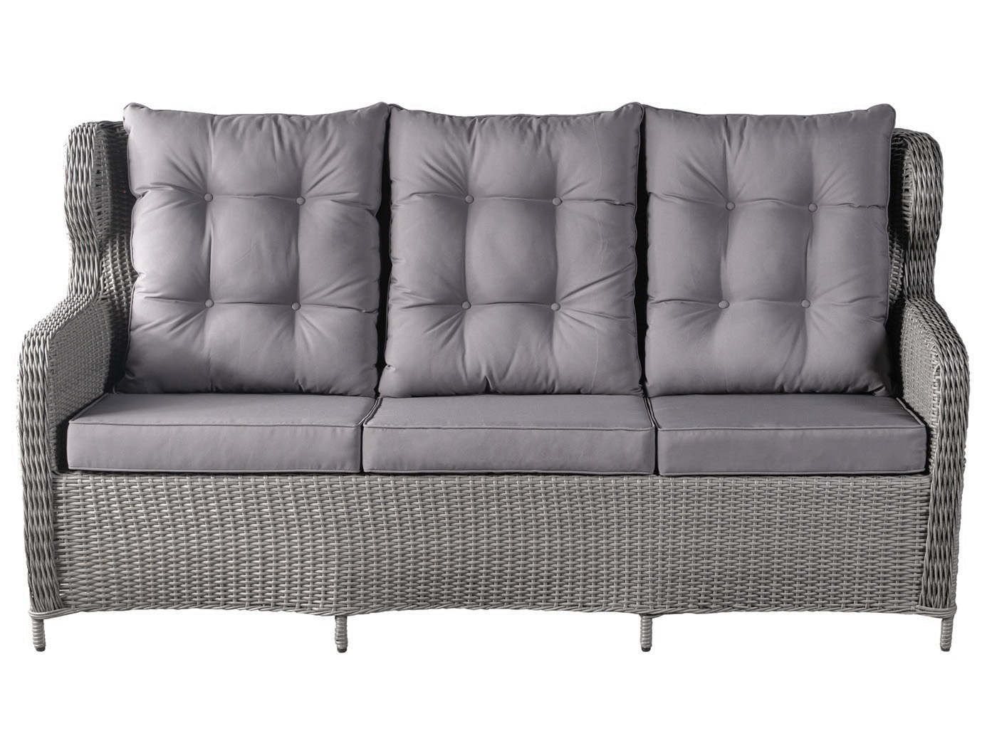 Alaska utembelgrupp hg rygg med recliner (3+1+1) - Gr konstrotting