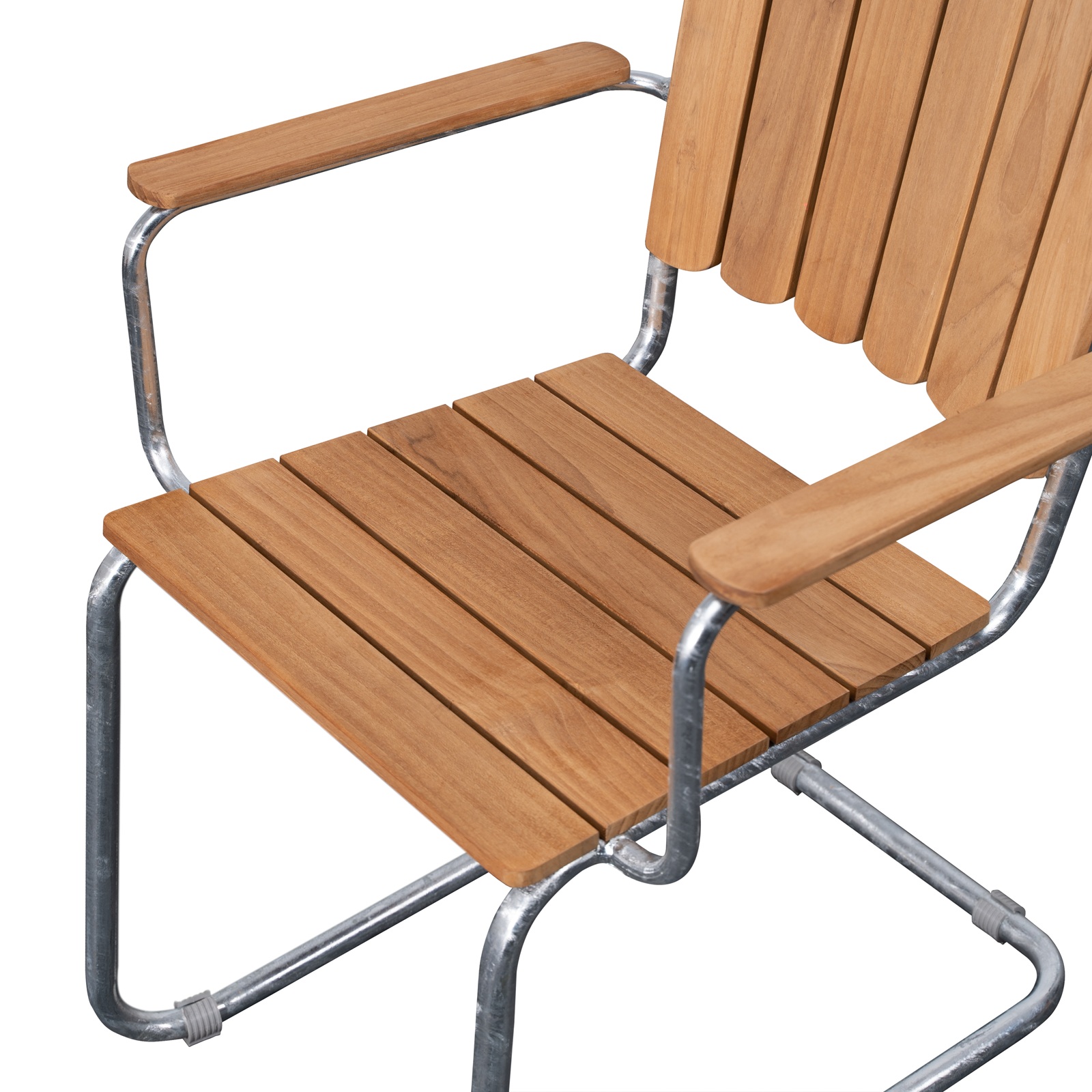 Möllan stapelbar karmstolar i teak med armstöd Möllan stapelbar karmstolar i teak med armstöd