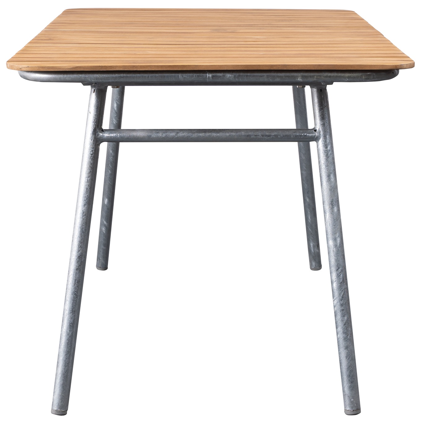 Möllan bord 120x80cm - Teak / Galvaniserat stål Möllan bord 120x80cm - Teak / Galvaniserat stål