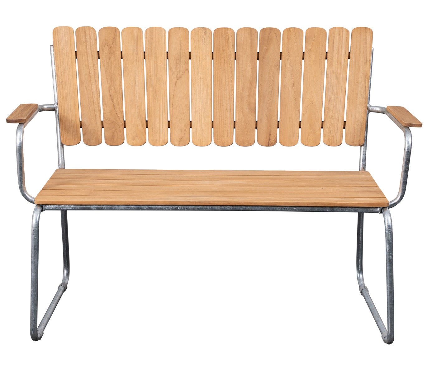 Möllan trädgårdssoffa - Teak/galvaniserat stål Möllan trädgårdssoffa - Teak/galvaniserat stål