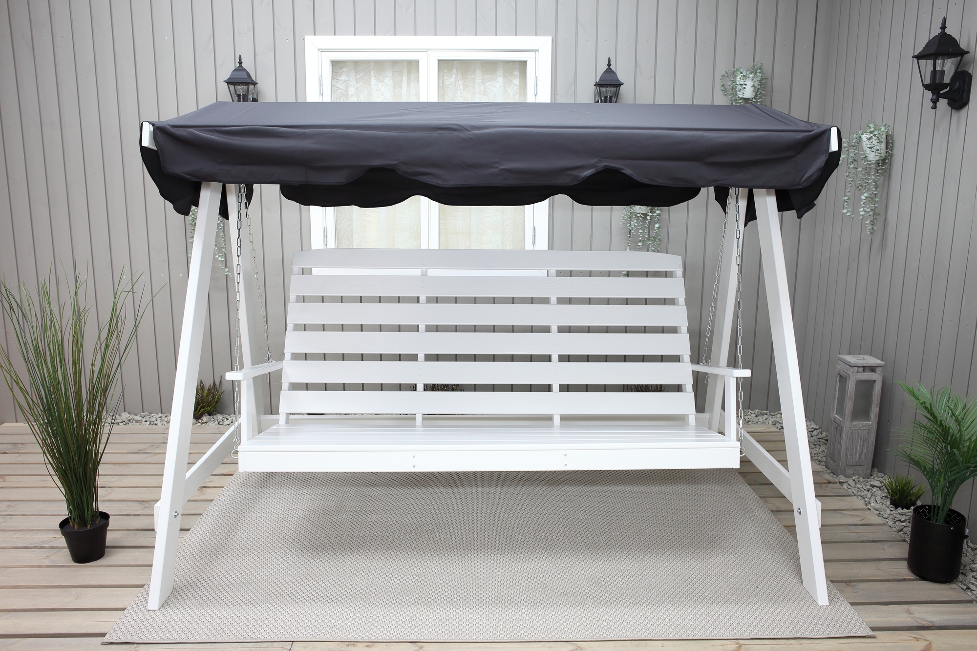 Hammock Pelle - Vit/svart Hammock Pelle - Vit/svart