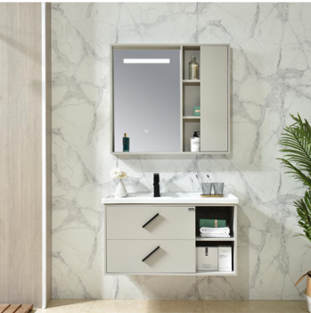 Badezimmermöbel Odense - Grau | 90 cm Badezimmermöbel Odense - Grau | 90 cm