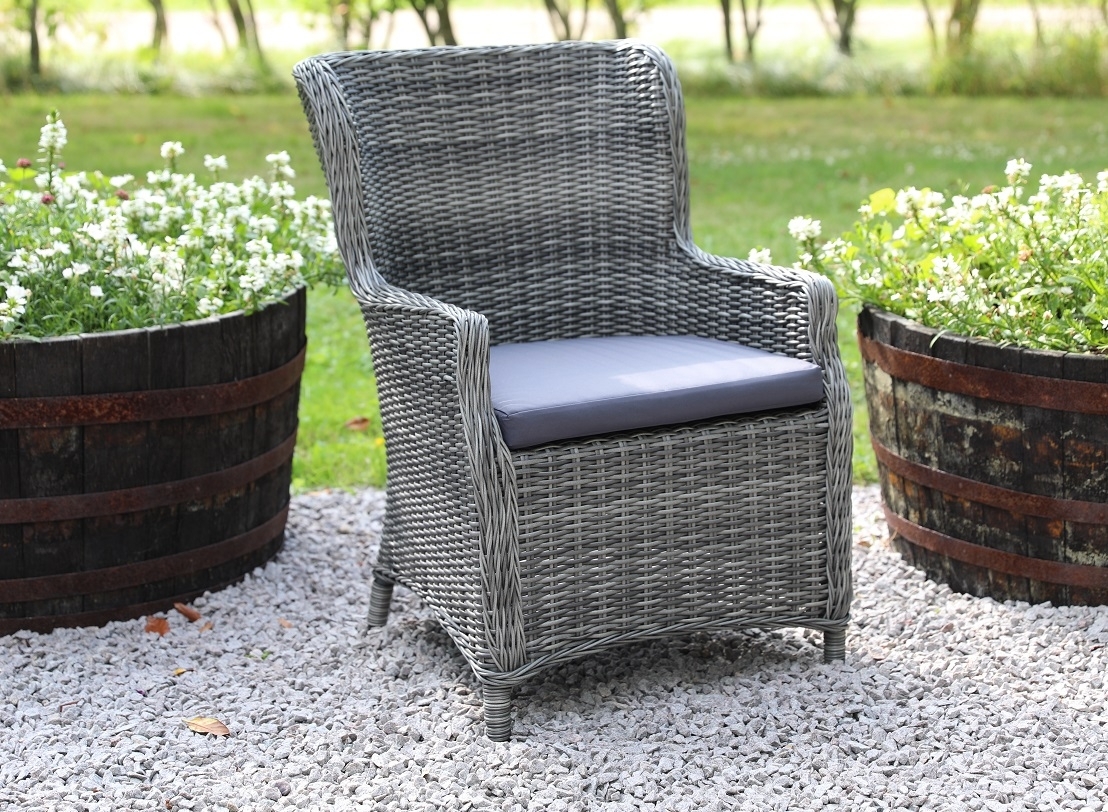 Trädgårdsstol - Jacksonville | Grå konstrotting Trädgårdsstol - Jacksonville | Grå konstrotting