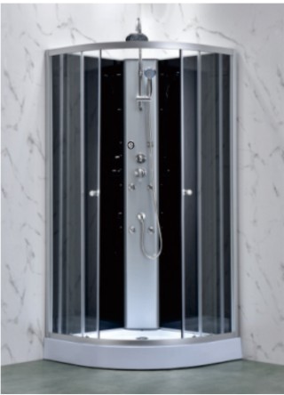 Brusekabine - Ravenor | 90�90 cm | Fuldt lukket | 220 cm h�j