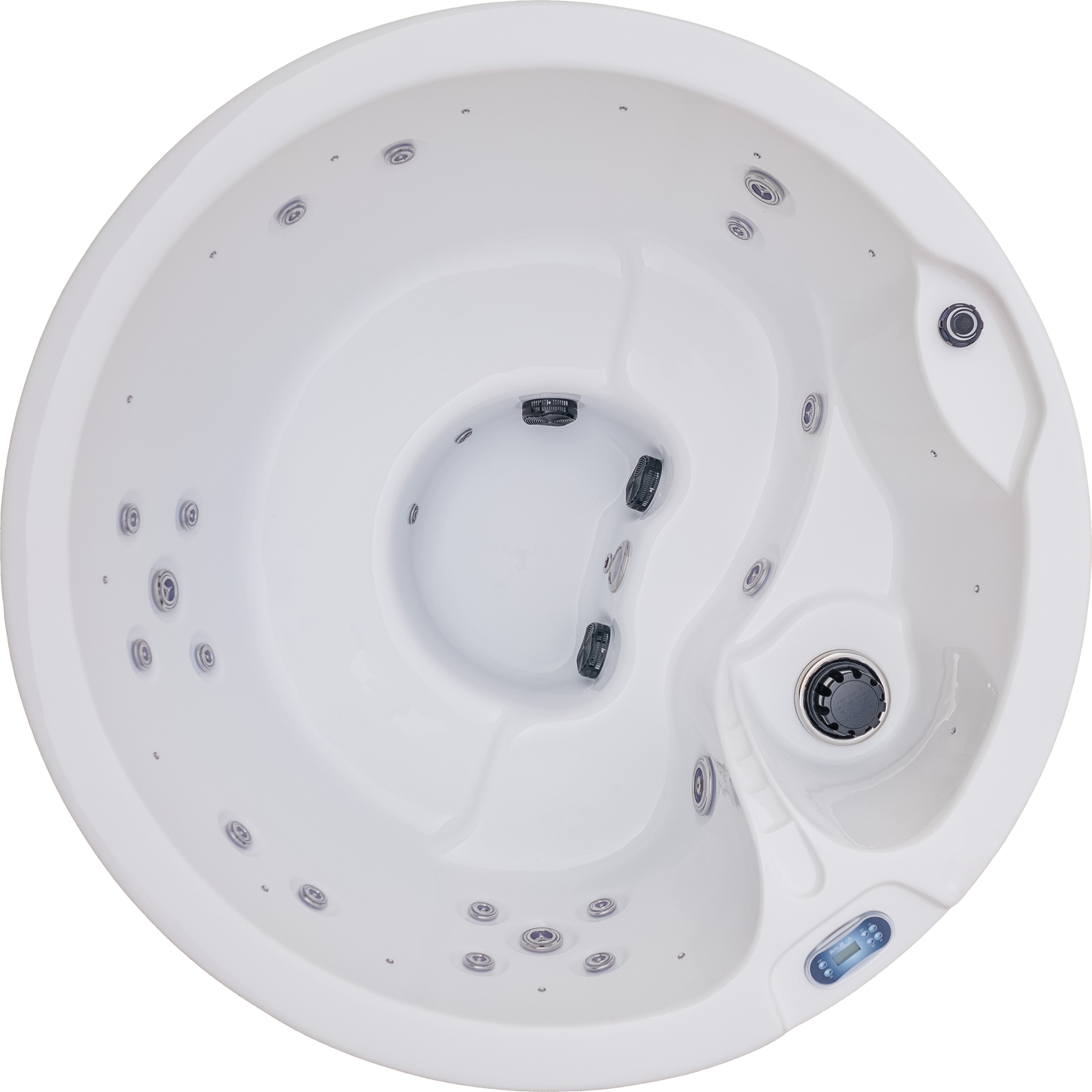 Spabad Aurora - 5 siddepladser (190190 cm)