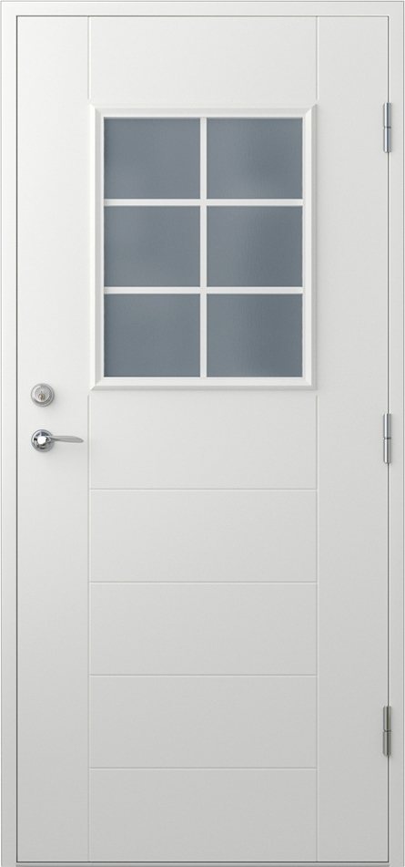 Ytterd�rr Donna - med f�nster + Tryckespaket