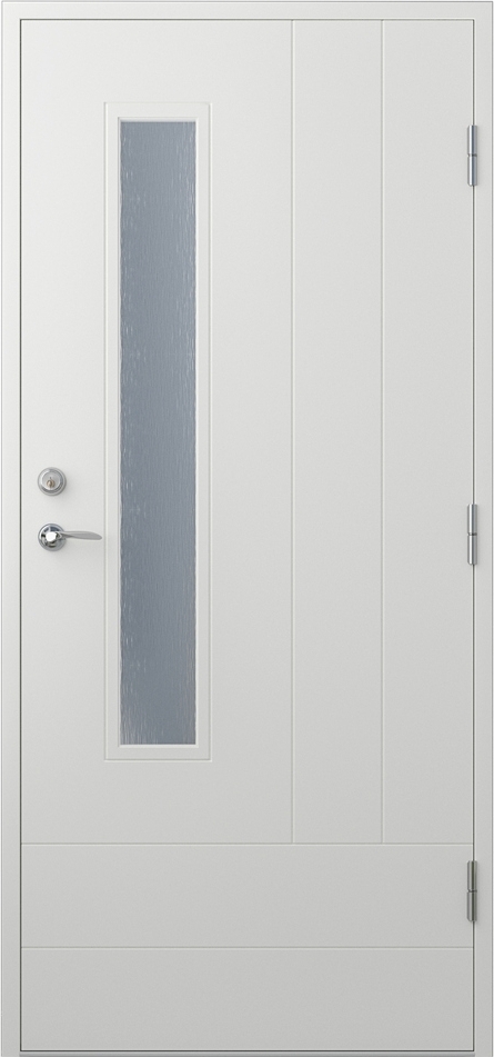 Ytterdrr Denise - med smalt fnster + Karmhylsor