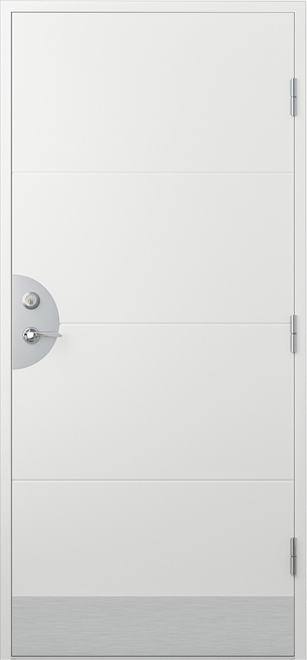 Ytterdörr Stephanie - utan glas + Tryckespaket Ytterdörr Stephanie - utan glas + Tryckespaket