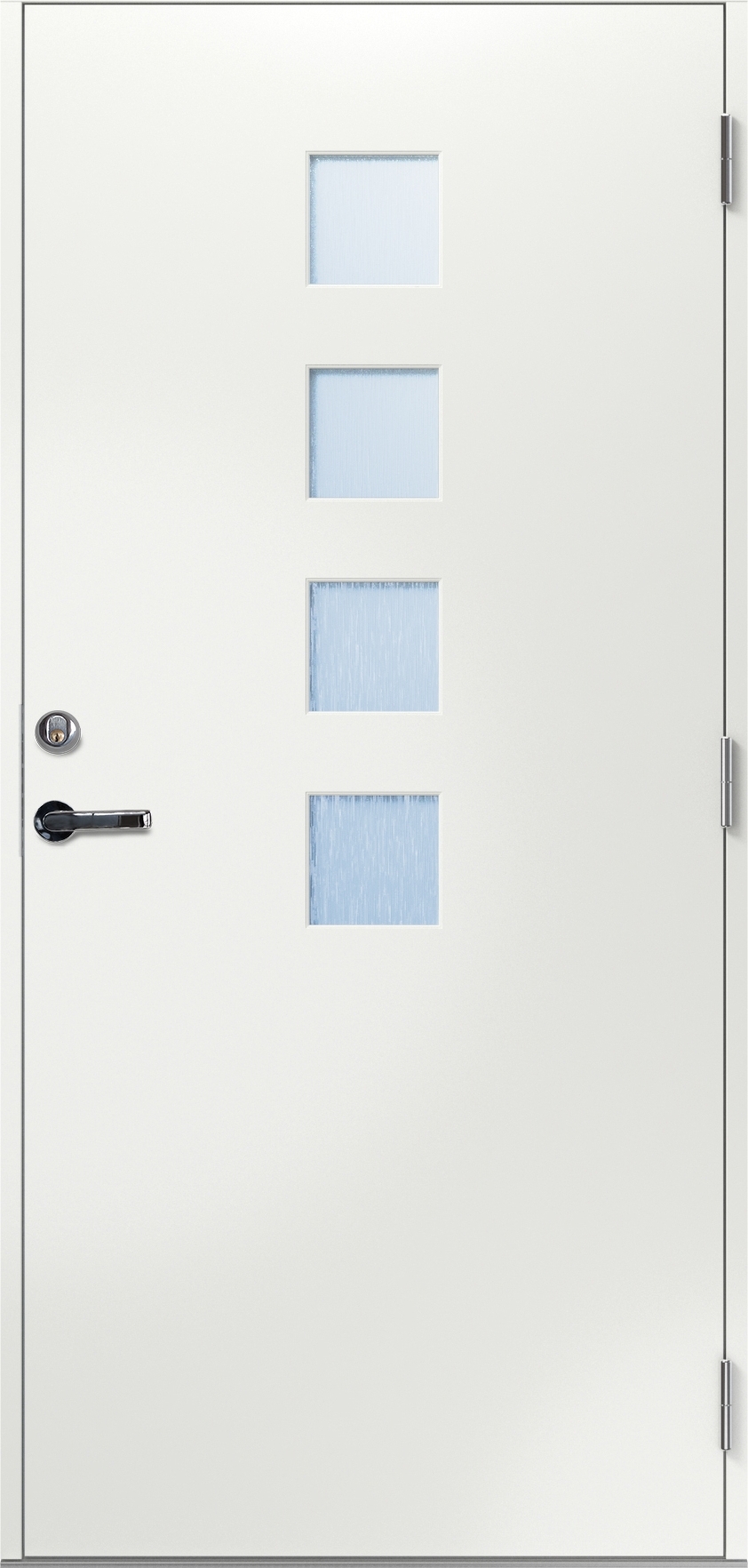 Ytterd�rr Tiana - med glas + Tryckespaket