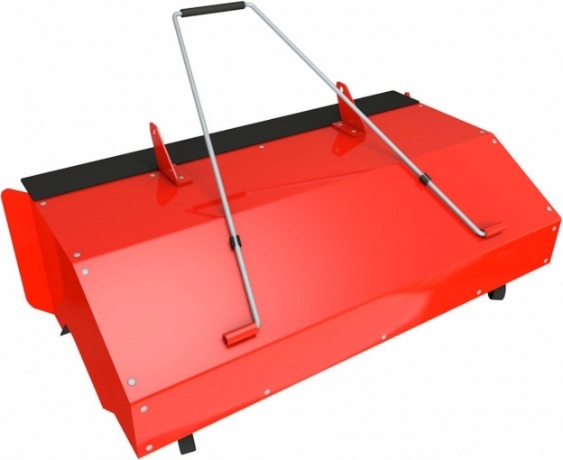 Uppsamlare fr sopmaskiner med 100cm borstbredd