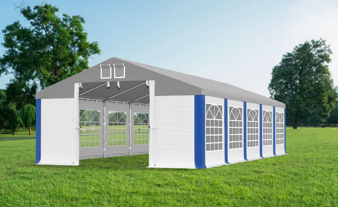 Partytält i PVC - 4 x 10 m Partytält i PVC - 4 x 10 m