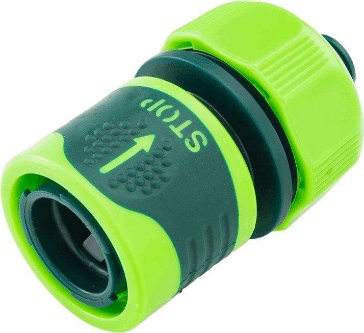 Snabbkoppling 3/4\\\" med vattenstopp - antihalkyta Snabbkoppling 3/4\\\" med vattenstopp - antihalkyta